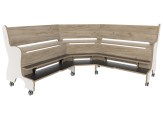 J-tafel bank halfrond Wit  Houtdecor  Tangara Groothandel voor Kinderopvang inrichting 1